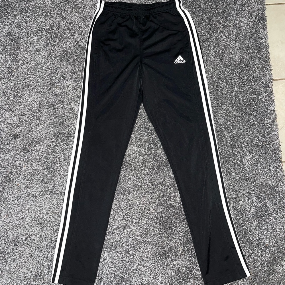Adidas men’s black track sweatpants